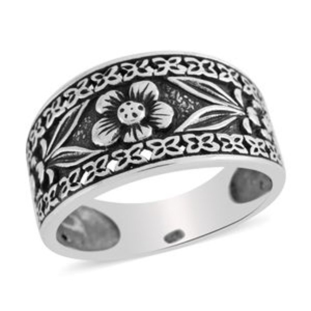 Bali Legacy Floral Ring